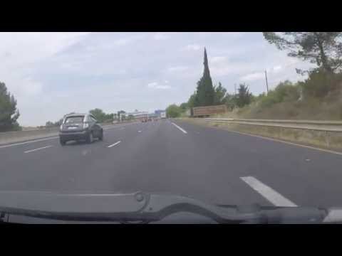 France by Autoroute - A7/A54 Junction (for Arles)