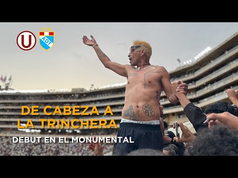 "UNIVERSITARIO 2 VS ADT 0 l Volvimos con triunfo a la TRINCHERA NORTE l ermitañoclips" Barra: Trinchera Norte &bull; Club: Universitario de Deportes