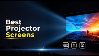 5 Best Projector Screens for Home Theater & Outdoor Use