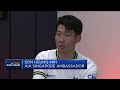 Football star Son Heung-Min says don't try to chase happiness