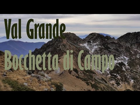 Val Grande, Bocchetta di Campo