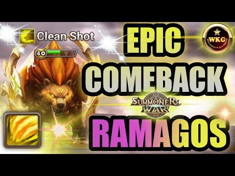 RAMAGOS EPIC COME BACK IN RTA - Summoners war