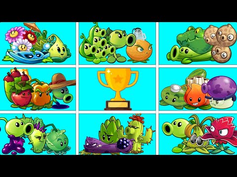 Tournament 8 Best Team Plants - Who Will Win? PvZ 2 Battlez!