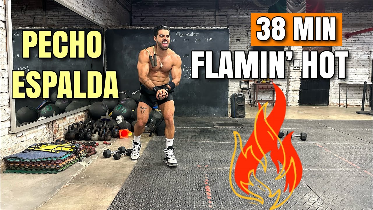 Watch Rutina de PECHO Y ESPALDA (38 Minutos) | Quema Grasa y GANA MÚSCULO Now Rutina de PECHO Y ESPALDA (38 Minutos) | Quema Grasa y GANA MÚSCULO