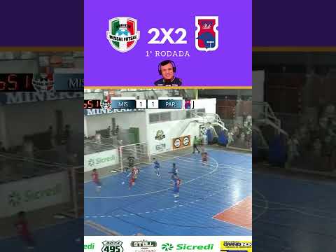 Gols - Missal Futsal 2x2 Parana Futsal - Série Prata 2024 #futsalparanaense #gols #futsal
