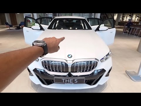 POV! Neuer 2025! BMW 520i M Sport in Mineralweiß