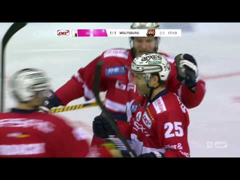 Micki DuPont trifft zum 2:1 gegen Wolfsburg (23.12.2016)