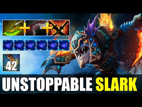 Unstoppable Slark with 36 kills | Slark Dota 2 Gameplay