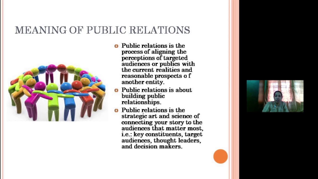 FUNDAMENTALS OF PUBLIC RELATIONS