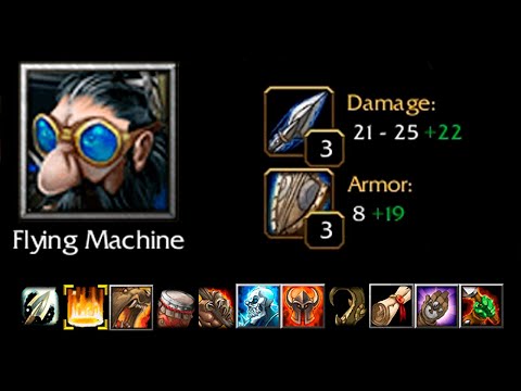 Fully buffed Flying Machine