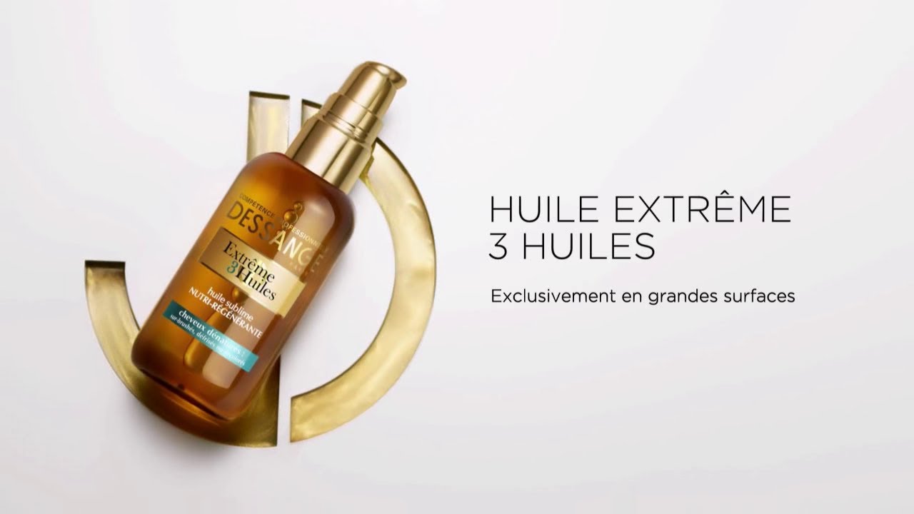 Watch video Huile sublime Extrême 3 huiles Dessange Paris la compétence professionnelle chez vous Pub 23s Huile sublime Extrême 3 huiles Dessange Paris la compétence professionnelle chez vous Pub 23s