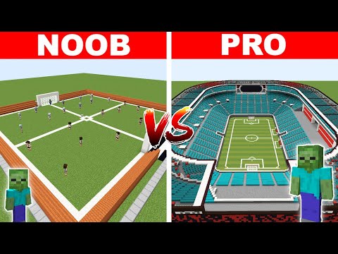 NOOB VS PRO FUTBOL SAHASI YAPMAK 😱 - Minecraft