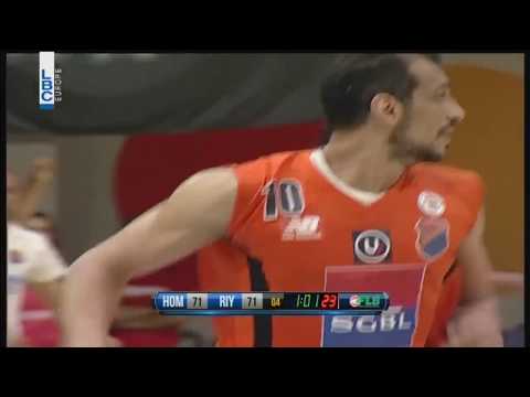 Final Lebanese Basketball League 2017/2018 Homenetmen v Riyadi - Ismail Ahmad 3Points