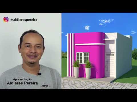 MINI CASA 4 X 9 m – Ótima para terreno pequeno...