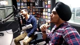 PREET HARPAL & KUWAR VIRK - KANGNA (SONG INTERVIEW) @104.8 OYE FM BY RAAJ JONES