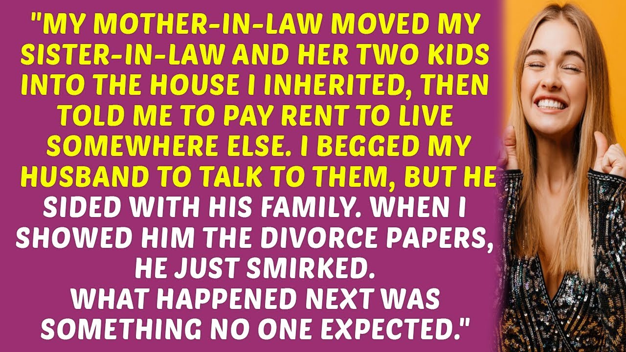 "My MIL Took Over My Inherited Home, Moving in My SIL and Her Kids, Then Told Me to Get Out"