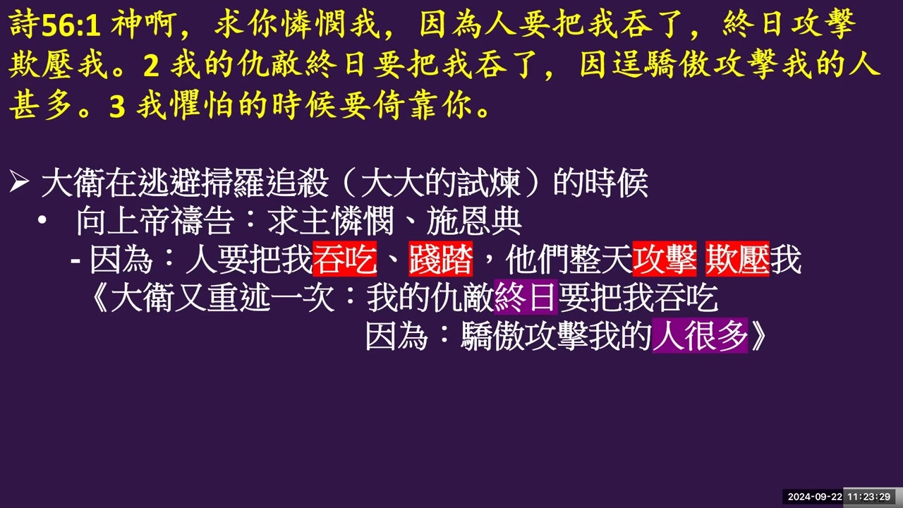 〈倚靠〉 張典翯牧師