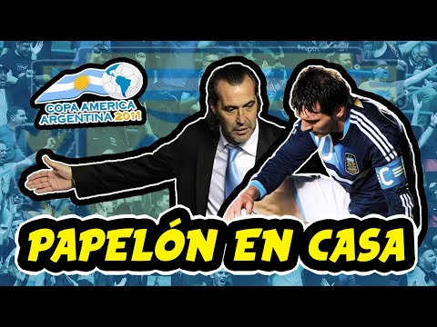 El FRACASO de ARGENTINA en la Copa América 2011 - Qué salió mal?