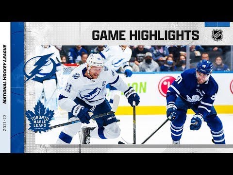 Tampa Bay Lightning vs Toronto Maple Leafs | December 9, 2021 | Game Highlights | NHL Regular Season