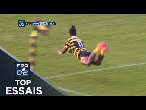 TOP Essais de la J29 – PRO D2 – Saison 2018/2019
