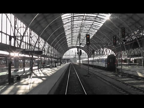 Prague Central Station - Praha hlavní nádraží cabview