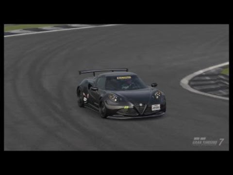 Gran Turismo® 7 Alfa 4C with a 458 engine swap