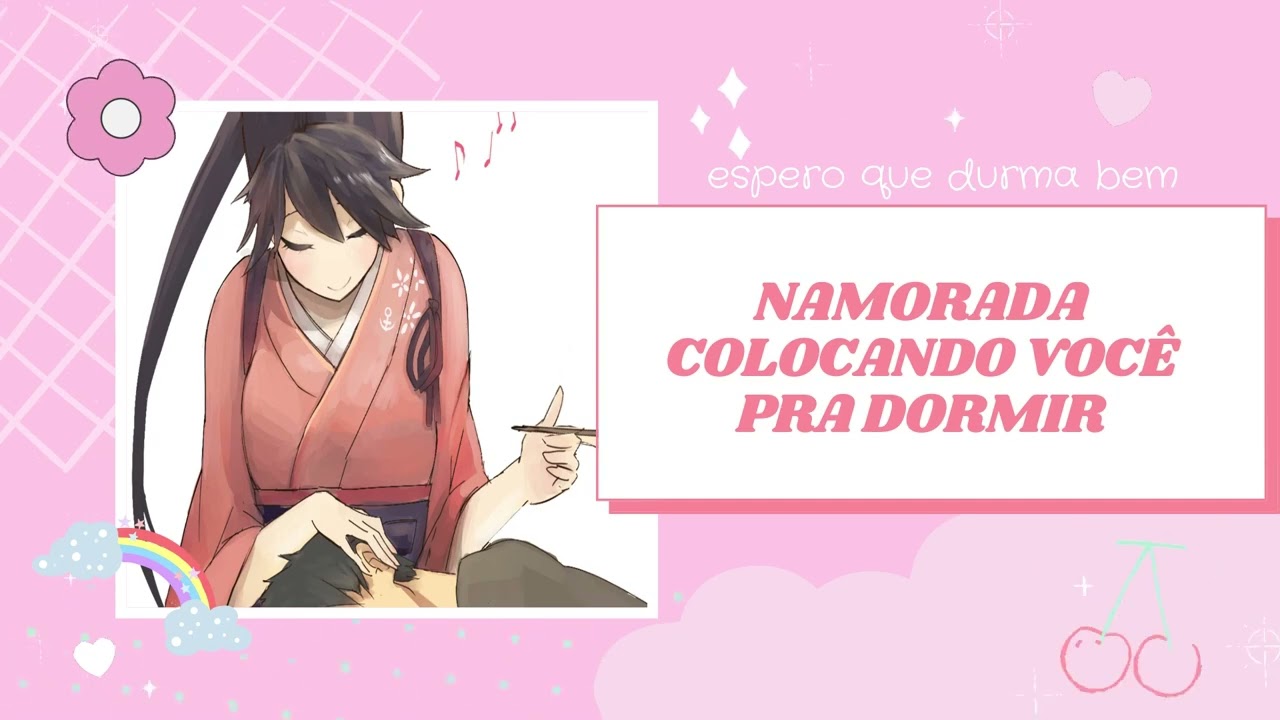 [ASMR] NAMORADA COLOCANDO VOCÊ PRA DORMIR | ROLEPLAY