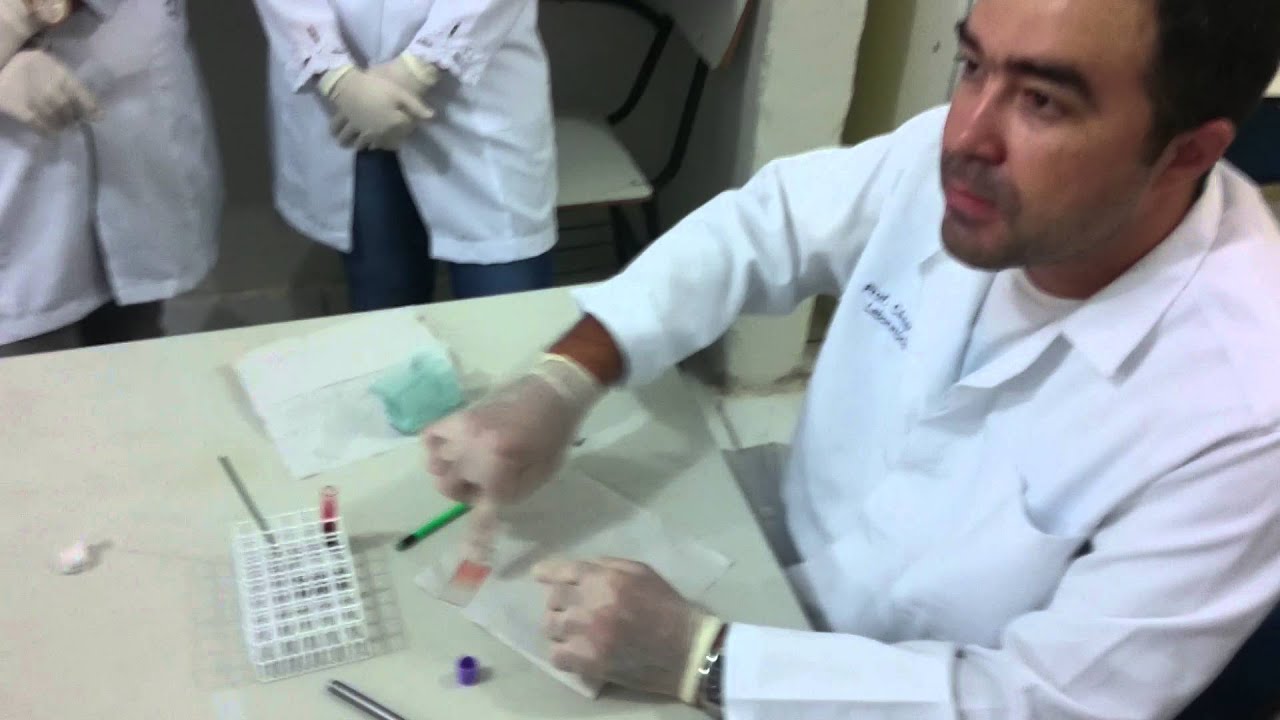 Aula Esfregaço Sanguíneo (Lâmina do Hemograma)!   Prof. César  - (Ler descrição do vídeo).