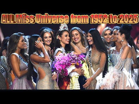 ALL Miss Universe Winners: 1952-2025 Evolution 👑 (Every Crowning Moment & Winner)