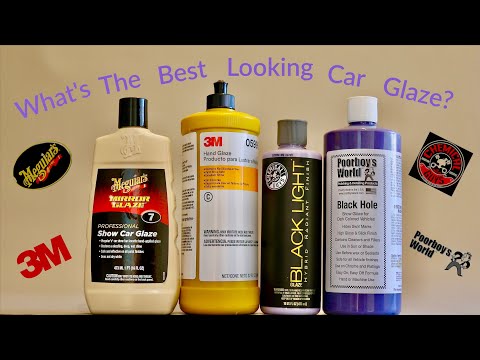 Best Car Paint Glaze | Meguiars Glaze 7, 3M Hand Glaze, Chem Guys Black Light, Poorboy's Black Hole