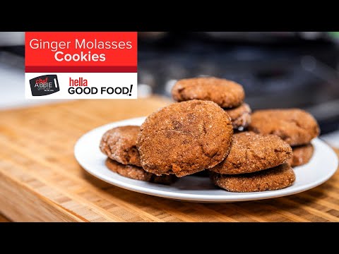 Ginger Molasses Cookies