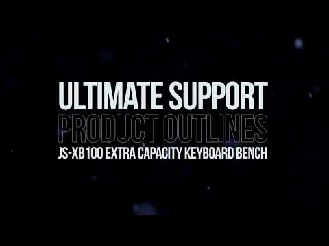 Ultimate Support Product Outlines - JS-XB100 Extra Capacity Keyboard Bench