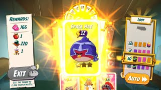 Express ticket TOWER OF FORTUNE | new space hat set | level 50 hat | angry birds 2 ab2