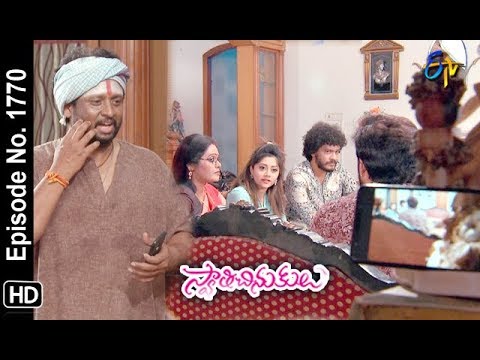 Swathi Chinukulu | 4th May 2019 | Full Episode No 1770 | ETV Telugu