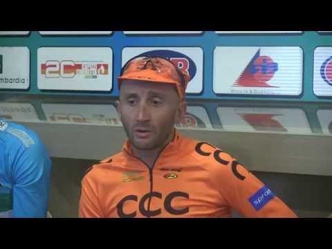 Davide Rebellin commenta il successo alla Coppa Agostoni 2015