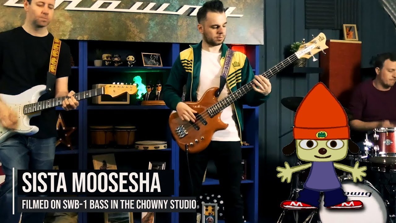 PaRappa 2 : Sista Moosesha Cover (ft Chowny SWB Bass / Danny Sapko) - YouTube