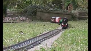 preview picture of video 'Lego Trains in the Garden 1'
