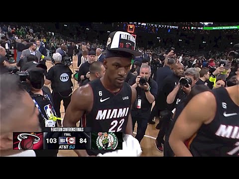 The Miami HEAT Closing Out the Series vs. the Celtics to Win the Eastern Conference Championship