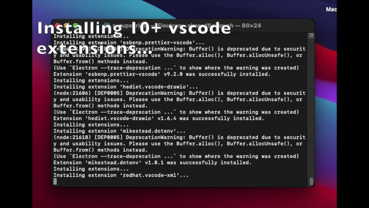 Miller Dev Shell demo video