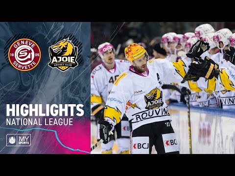 Genf vs. Ajoie 3:4 n.P. – Highlights National League