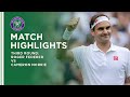 Roger Federer vs Cameron Norrie | Third Round Highlights | Wimbledon 2021