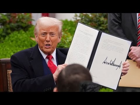 "Schwerer Schlag": So reagiert die Welt auf Trumps Zollpaket