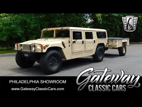 1992 AM General H1 w/Trailer