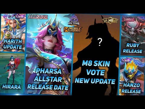 FREYA M8 SKIN, RELEASE DATE FOR SKINS MARCH - JUNE 2026, PHARSA ALLSTAR, EXORCIST SKIN - MLBB UPDATE