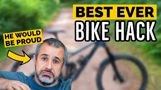 The BEST EVER BIKE HACK- for MTB, ROAD, BMX- Tubeless fix