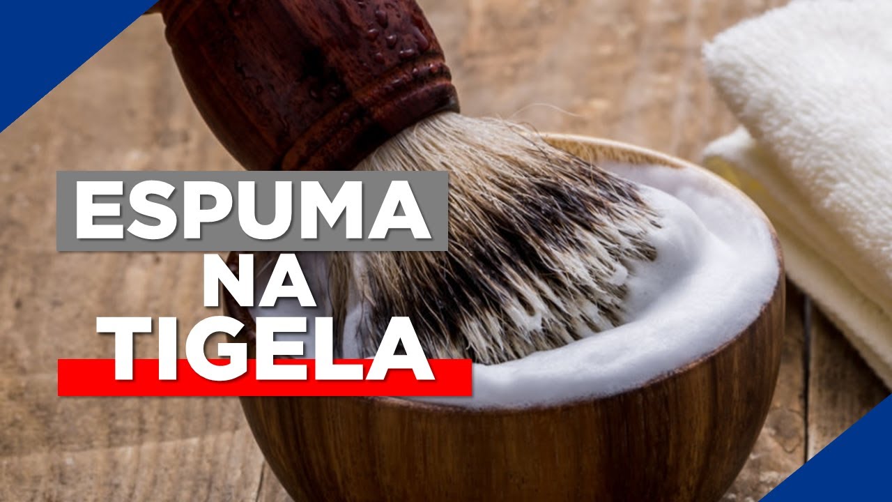💈 Como fazer espuma de barbear na tigela - Bowl Lather 💈