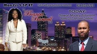 preview picture of video 'thebeatdropsradio.com -  Duwon Mooley Robinson ATL City Councilman Candidate'