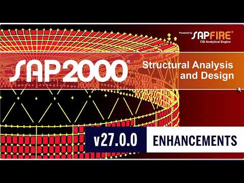 Phần mềm SAP2000 v27.0.0 Enhancements