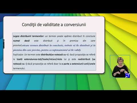 TeleŞcoala: Logică clasa a XII-a – Raţionamente. Conversiunea şi obversiunea (@TVR2)