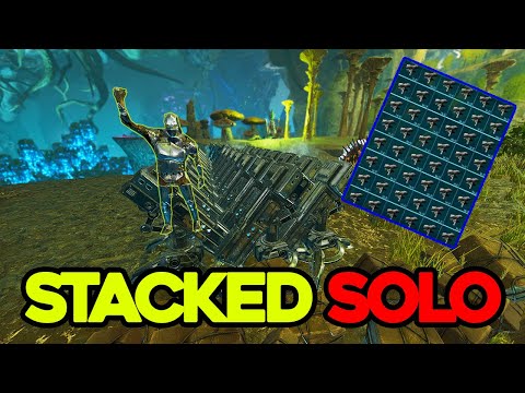 Solo Raiding For Ridiculous Loot In ARK (Small Tribes)